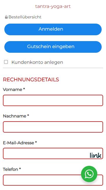 WooCommerce Checkout Mobil