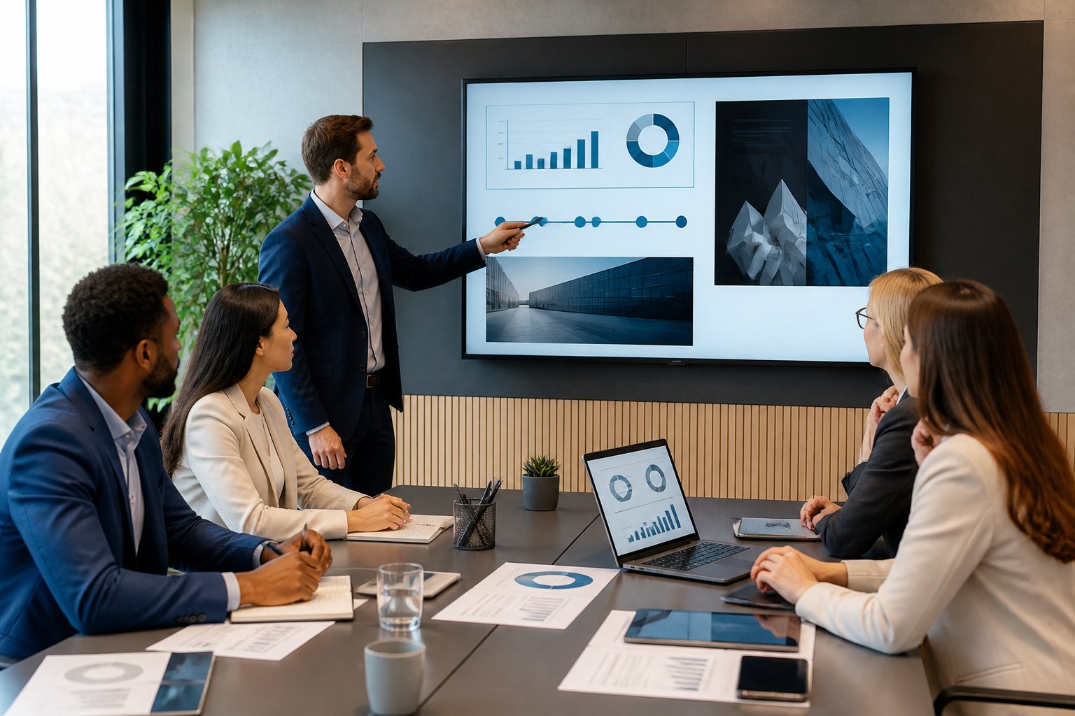 Unternehmenspr&auml;sentation erstellen