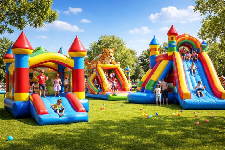 Die besten Hüpfburgen: Profi - Privat - Kaufberatung Die besten Hüpfburgen