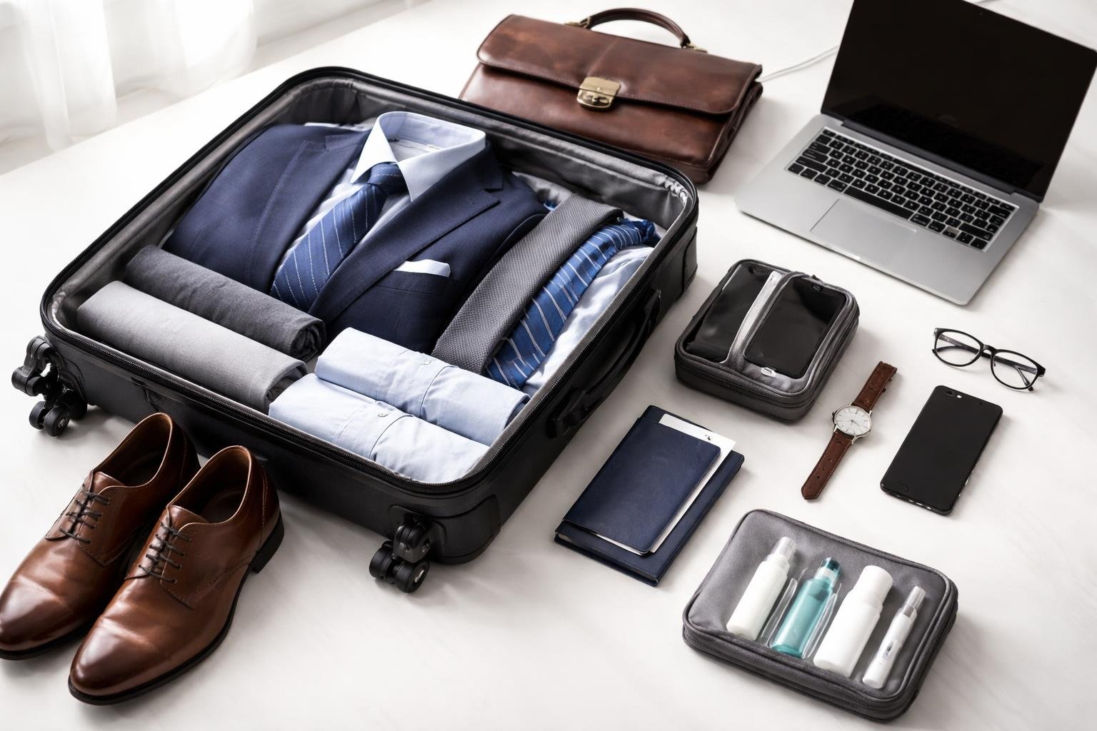 Geschäftsreise Packliste: Alles Wichtige für die Reise 1 Geschäftsreise Packliste