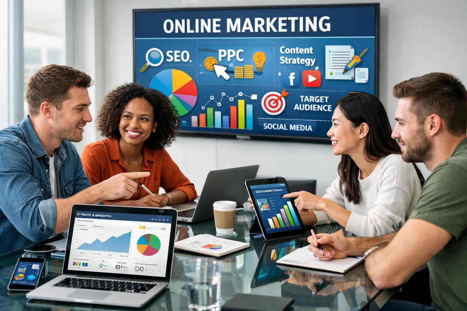Online Marketing: Tipps, Kanäle - Budget-Rechner-Tool 1 Online-Marketing