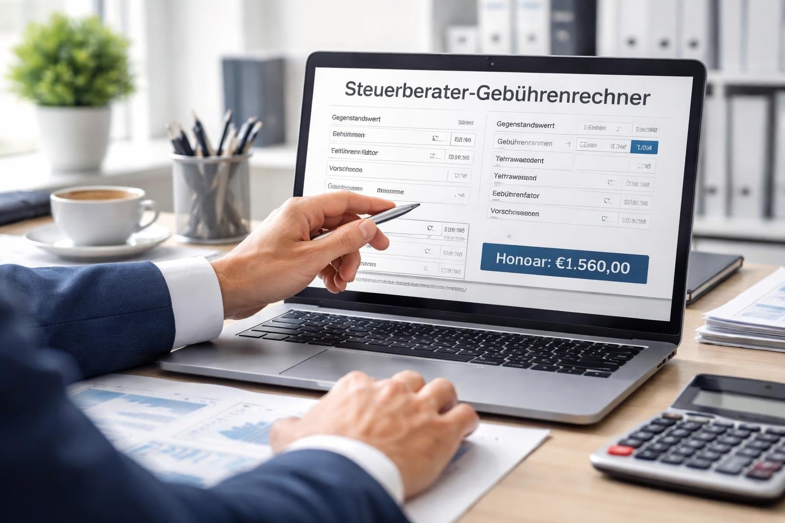 Steuerberater-Gebührenrechner