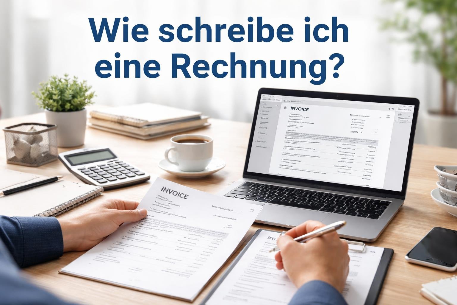 Wie schreibe ich eine Rechnung? Beispiele und Vorlage 1 Wie schreibe ich eine Rechnung