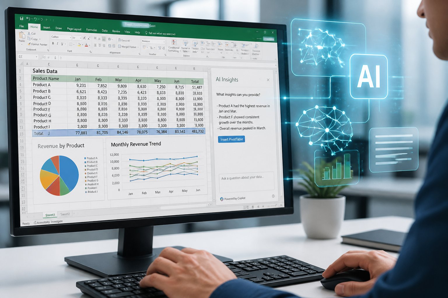 KI-Tools f&uuml;r Excel-Tabellen